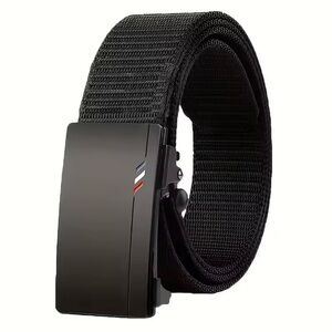 Men's Belt Genuine Luxury Brand Leisure Belt Automatic Buckle Belt Canvas Belt